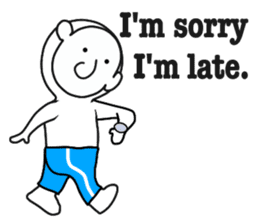 I am easy-carefree. sticker #6254113