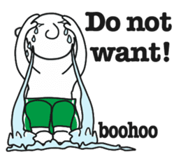 I am easy-carefree. sticker #6254117