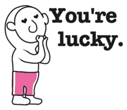 I am easy-carefree. sticker #6254122