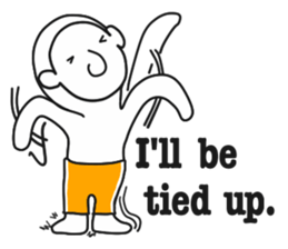 I am easy-carefree. sticker #6254129