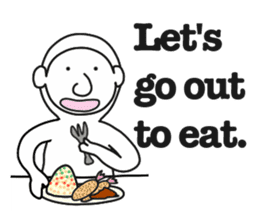 I am easy-carefree. sticker #6254130