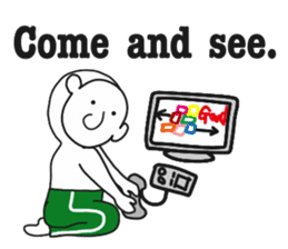 I am easy-carefree. sticker #6254131