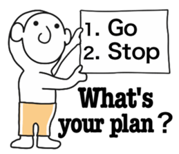 I am easy-carefree. sticker #6254133