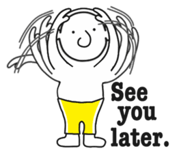 I am easy-carefree. sticker #6254135