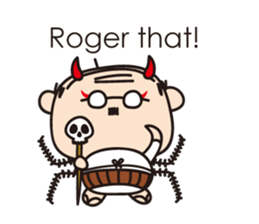 Muttering Uncle (en ver) sticker #6254138