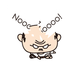 Muttering Uncle (en ver) sticker #6254141