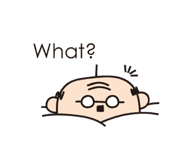 Muttering Uncle (en ver) sticker #6254150