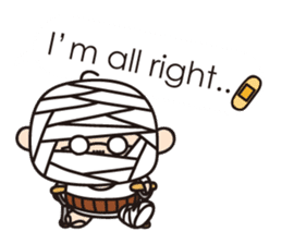 Muttering Uncle (en ver) sticker #6254153