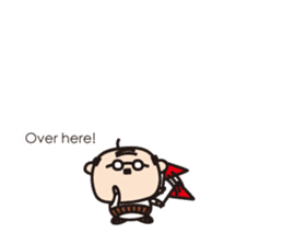 Muttering Uncle (en ver) sticker #6254159