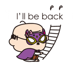 Muttering Uncle (en ver) sticker #6254161