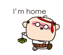 Muttering Uncle (en ver) sticker #6254163