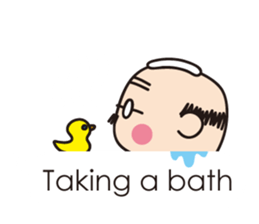 Muttering Uncle (en ver) sticker #6254165