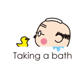 Muttering Uncle (en ver) sticker #6254165