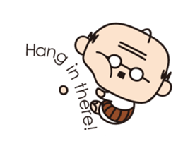 Muttering Uncle (en ver) sticker #6254167