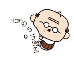 Muttering Uncle (en ver) sticker #6254167