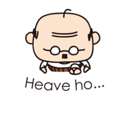 Muttering Uncle (en ver) sticker #6254168