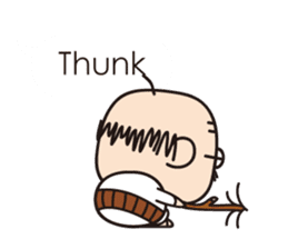 Muttering Uncle (en ver) sticker #6254171