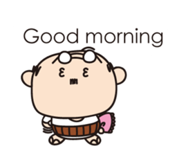 Muttering Uncle (en ver) sticker #6254175