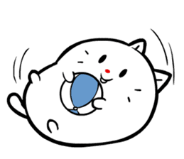 Plump baby cat 'PPOPO' sticker #6255380