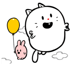 Plump baby cat 'PPOPO' sticker #6255382