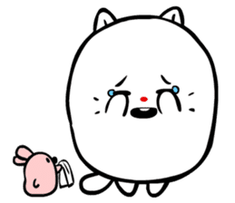 Plump baby cat 'PPOPO' sticker #6255394