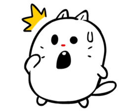 Plump baby cat 'PPOPO' sticker #6255398