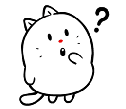 Plump baby cat 'PPOPO' sticker #6255400