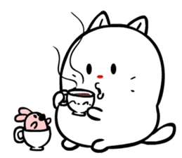 Plump baby cat 'PPOPO' sticker #6255401