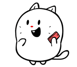 Plump baby cat 'PPOPO' sticker #6255402