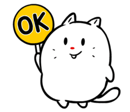 Plump baby cat 'PPOPO' sticker #6255404