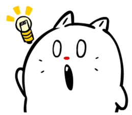 Plump baby cat 'PPOPO' sticker #6255415