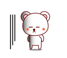 The white bear 2 (Shirokuma-chi) sticker #6255744
