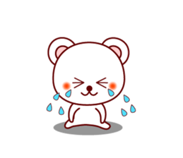 The white bear 2 (Shirokuma-chi) sticker #6255746