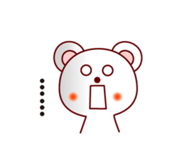 The white bear 2 (Shirokuma-chi) sticker #6255775