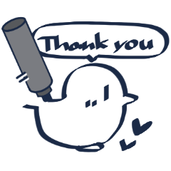 Sticker to write with a marker pen