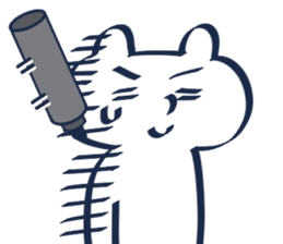 Sticker to write with a marker pen sticker #6255939