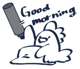 Sticker to write with a marker pen sticker #6255940