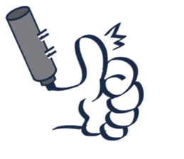 Sticker to write with a marker pen sticker #6255942