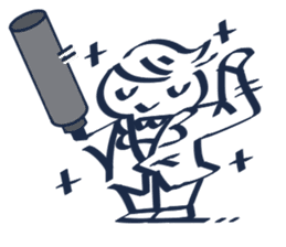 Sticker to write with a marker pen sticker #6255947