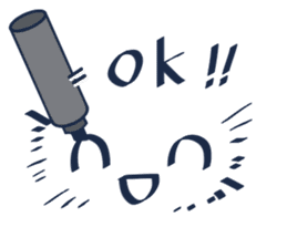 Sticker to write with a marker pen sticker #6255954