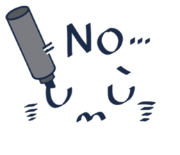 Sticker to write with a marker pen sticker #6255955