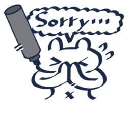 Sticker to write with a marker pen sticker #6255959