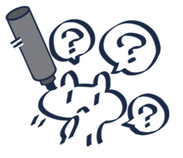 Sticker to write with a marker pen sticker #6255960