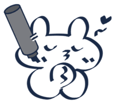 Sticker to write with a marker pen sticker #6255964