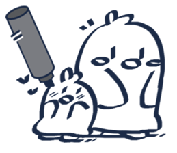 Sticker to write with a marker pen sticker #6255965