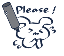 Sticker to write with a marker pen sticker #6255968