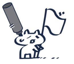 Sticker to write with a marker pen sticker #6255969