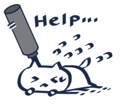 Sticker to write with a marker pen sticker #6255971