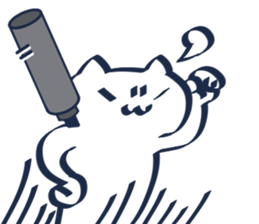 Sticker to write with a marker pen sticker #6255972