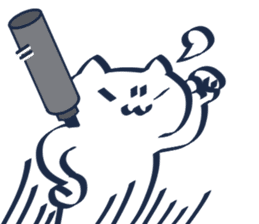 Sticker to write with a marker pen sticker #6255972